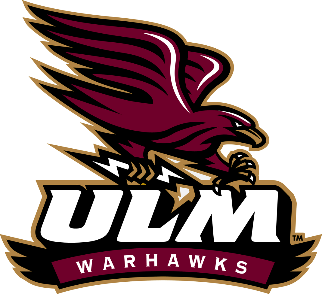 Louisiana-Monroe Warhawks 2006-2009 Primary Logo iron on paper